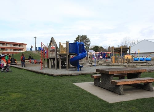 Playground at Steveston Community Centre