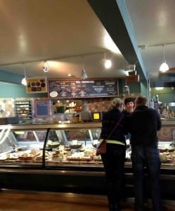 Ordering at the deli at Skagit Co-Op