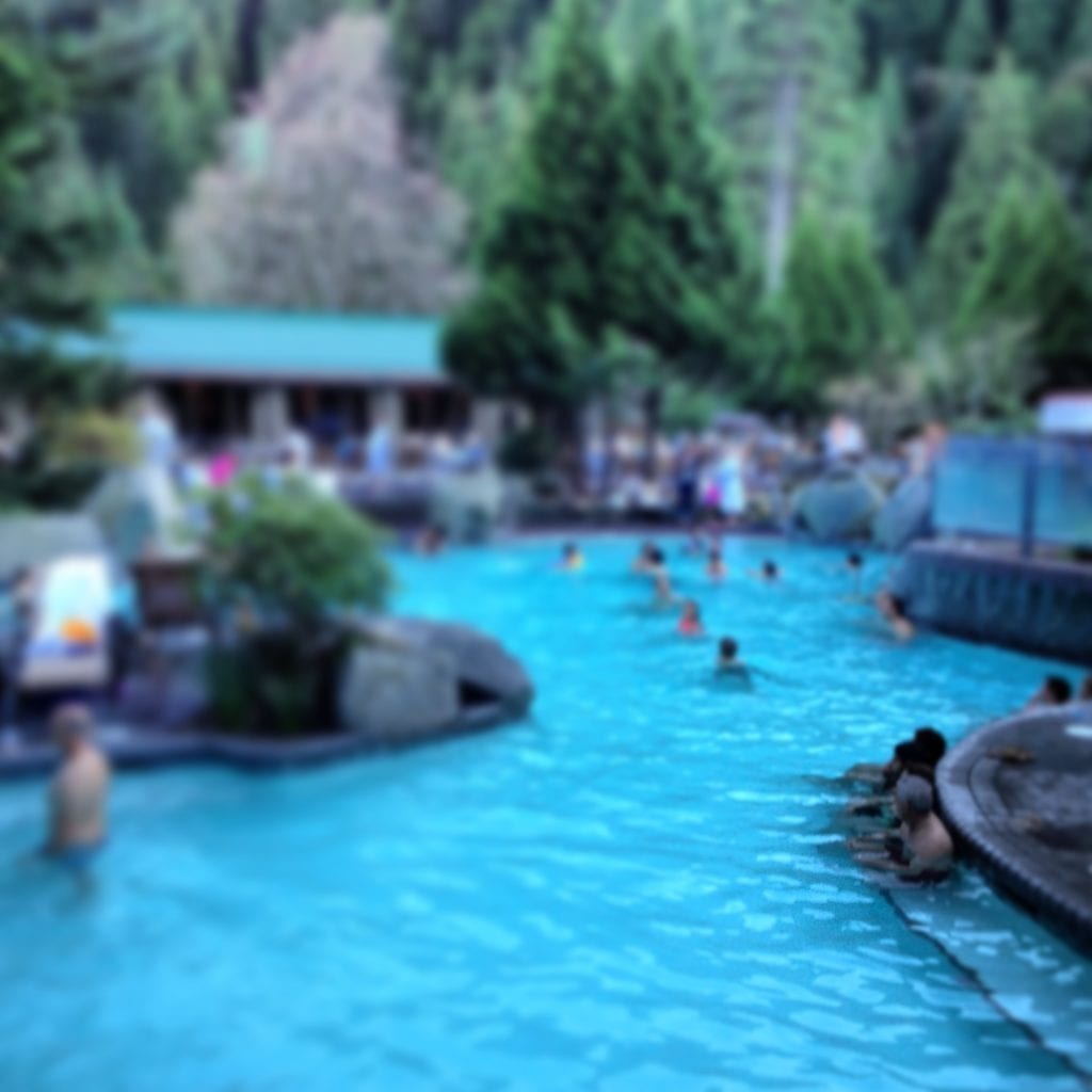 Northwest hot springs with kids