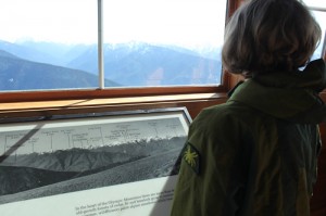 Hurricane Ridge Visitor Center at the Olympic National Park