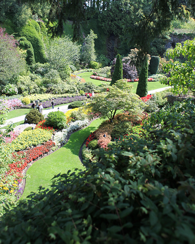 Butchart Gardens: A fun thing to do with kids in Victoria