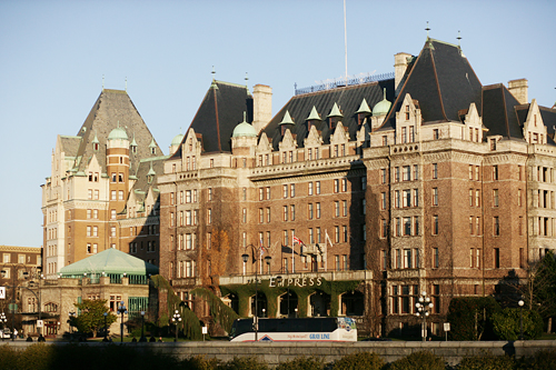 Empress Hotel: a nice place for a spring break in BC