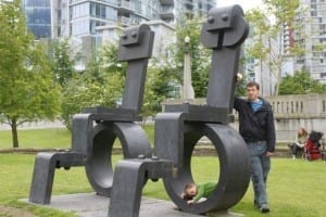 Sculpture in Vancouver, BC