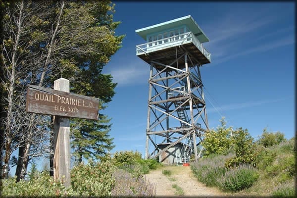 fire lookout in oregon