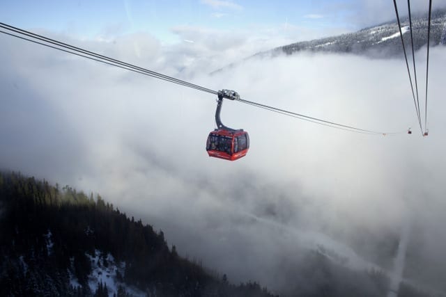 Peak 2 Peak Gondola with Kids