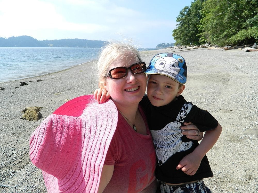 Beach near Gibsons: Kid-friendly beach on Sunshine Coast